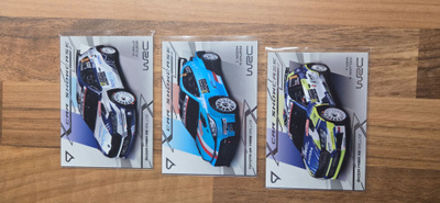 Wrs Car showcase kortteja 2€ kpl
