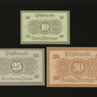 Saksa Notgeld 10, 25, 50 Pfg, Pössneck 1919 - pikkukuva 2