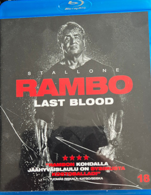 Rambo: Last Blood -Blu-Ray.SUOMIKANSI