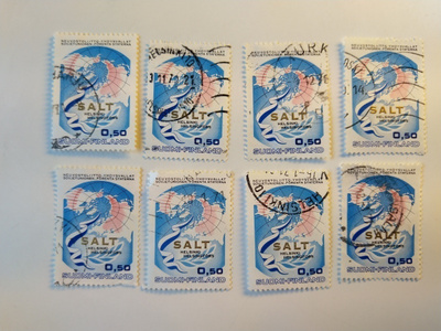 Postimerkki SALT Helsinki 0,50