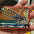 Rebel U-Wing Fighter #165 Topps star wars holo kortti - pikkukuva 1