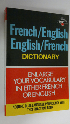 E. Kroiz : French/English : English/French dictionary