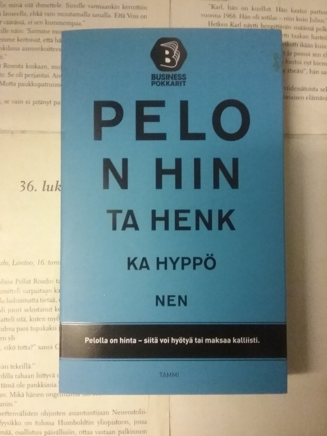 Henkka Hyppönen - Pelon hinta (pokkari)