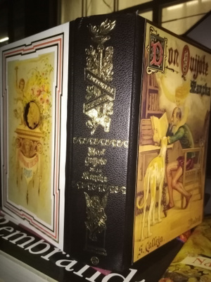 Cervantes : Don Quijote de la Mancha ( näköispainos) SIS POS