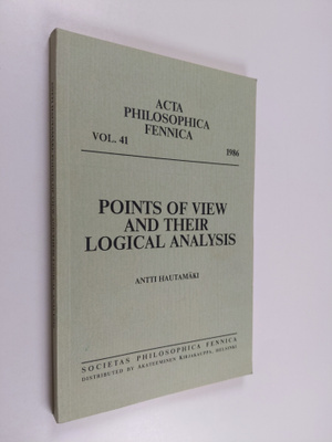 Antti Hautamäki : Points of View and Their Logical Analysis