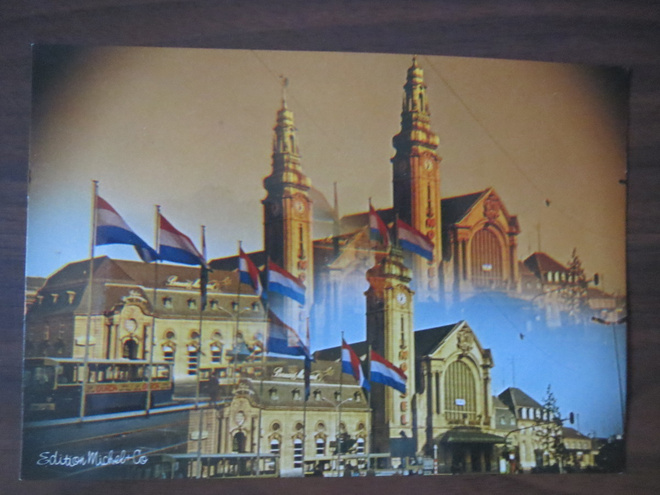 Luxembourg: la gare CFL 1980-luku rautatieasema