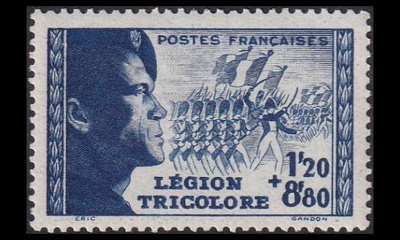 Ranska 576 ** Légion Tricolore (1942)