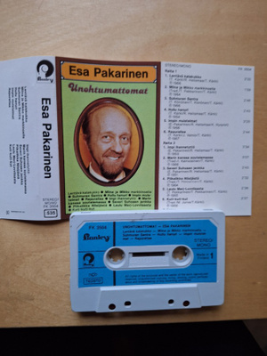 ESA PAKARINEN KASETTI.