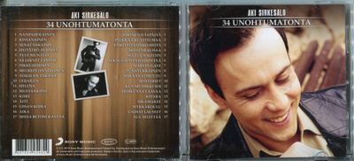 AKI SIRKESALO . 2 CD-LEVYÄ . 34 UNOHTUMATONTA