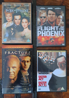 5 DVD leffan paketti