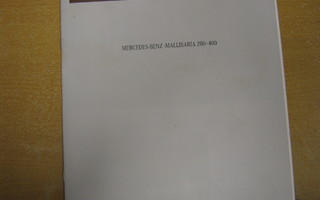 myyntiesite Mercedes-Benz mallisarja 200-400