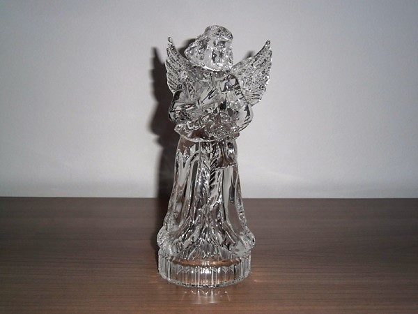 Kristallienkeli / figuuri - kork. n. 20 cm
