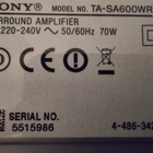 Sony BDV-N9200WL Surround vahvistin - pikkukuva 3