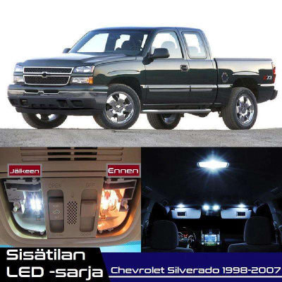 Chevrolet Silverado (MK1) Sisätilan LED-sarja 8-