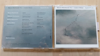 MARCIN WASILEWSKI TRIO – SPARK OF LIFE orig. GER 2014    CD