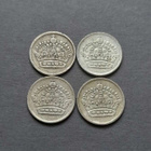 Ruotsi hopeaa 10 öre 1953,1956,1957,1958 - pikkukuva 2