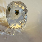 Swarovski 010022 Owl large (1979-2009) viallinen, palasina - pikkukuva 2
