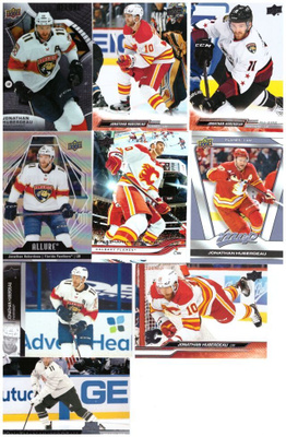 9 x JONATHAN HUBERDEAU Panthers, Flames