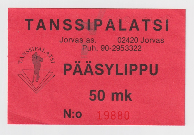 Kirkkonummi: Tanssipalatsi - pääsylippu