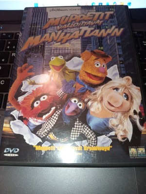 DVD Muppetit Valloittavat Manhattanin