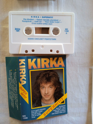 C- KASETTI: KIRKA : SUPER HITIT