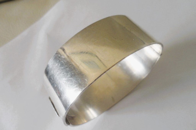 Kalevala iso Elegant rannerengas 58g Hopea