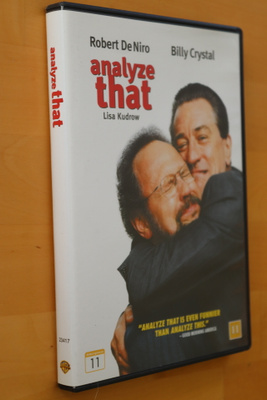 DVD Jatkoterapian tarpeessa ( 2002 De Niro Crystal )