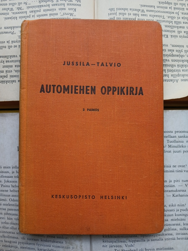Jussila; Talvio - Automiehen oppikirja (sid.)