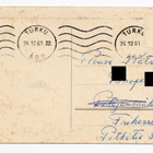 Uudenvuodenkortti - Rahasäkit + apilat - kulk. 1961 - pikkukuva 2