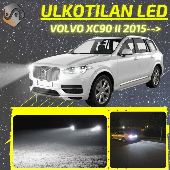 XC90 II 2015--> Ulkoiset LED -valot