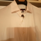 Valkoinen kauluspaita 43/44, XL Slim Fit Dressmann. - pikkukuva 2