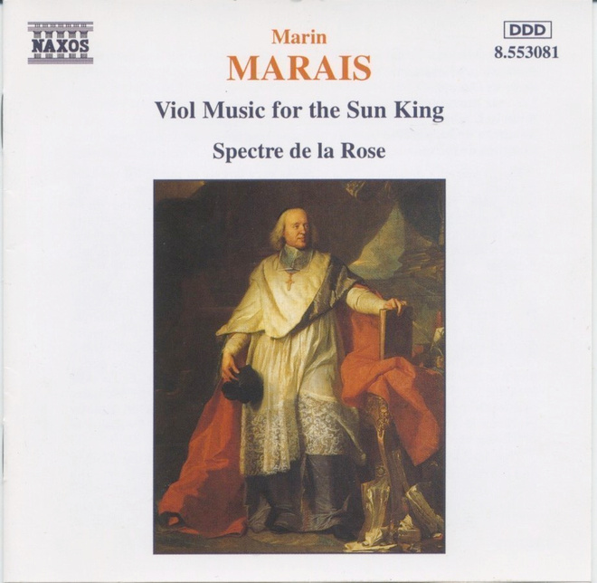 MARIN MARAIS, Spectre De La Rose: Viol Music For Sun King CD
