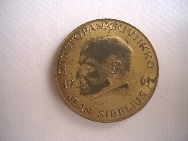 Säästöpankkiviikko 1961 Kolikko
