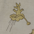 Muumi-nenäliina 1950-luku vintage Tove Jansson - pikkukuva 5