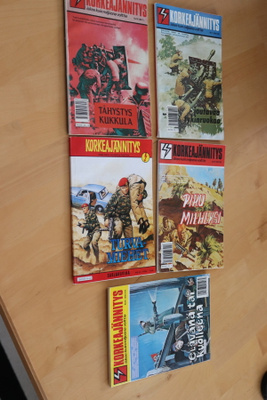 5 kpl Korkeajännitys (19/88, 11,19,20/90 ja 22/1994)