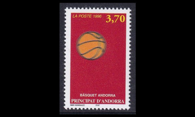Andorra Fr 489 ** Koripallo (1996)