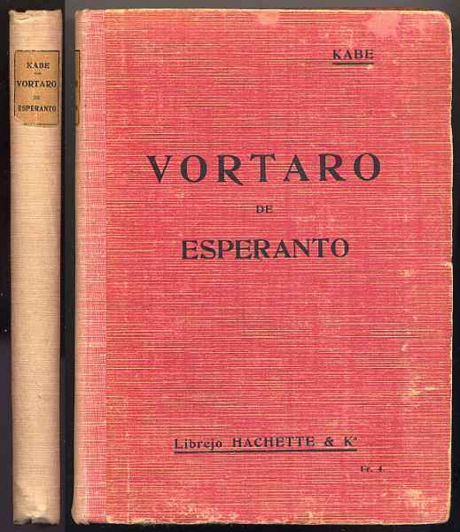 Kabe: Vortaro de esperanto (1911)