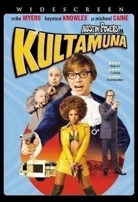 Austin Powers ja kultamuna DVD