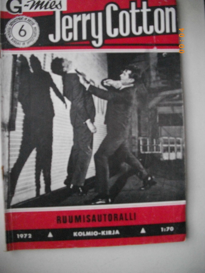 Jerry Cotton Nro 6/1972: Ruumisautoralli (25.2)