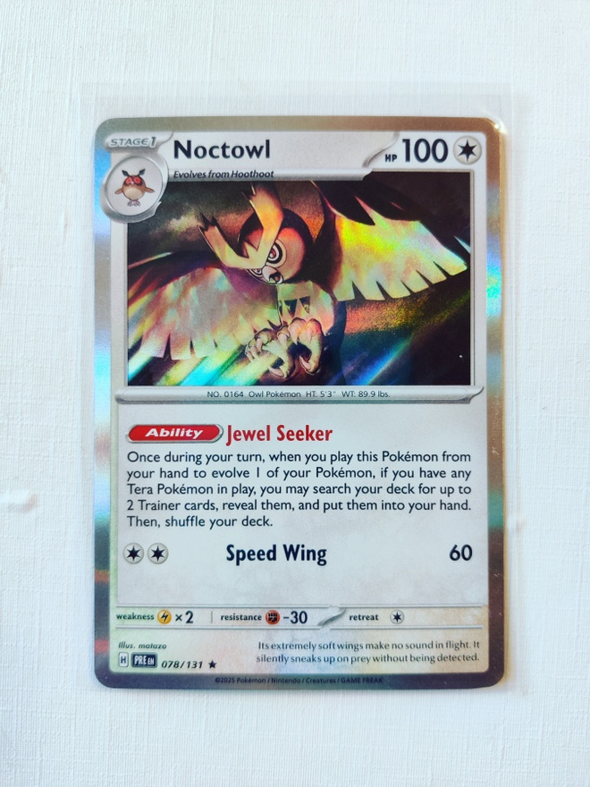 Noctowl Holo Rare