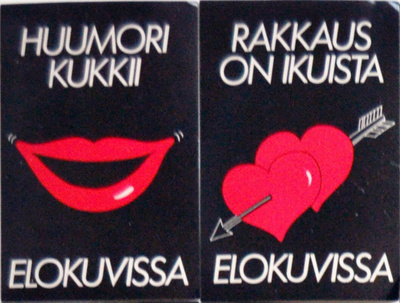 Tarra: Huumori kukkii & Rakkaus on ikuista elokuvissa 2 kpl!