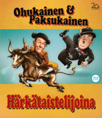 Ohukainen & Paksukainen Härkätaistelijoina - (Blu-ray)