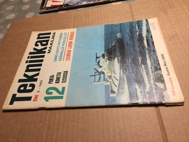 TEKNIIKAN MAAILMA 8/1968 HYVÄ