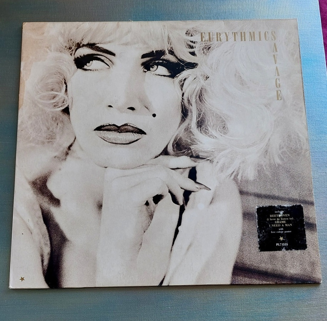 Eurythmics : LP Savage (1987)