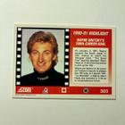 1991-92 Score Canadian Bilingual Wayne Gretzky #303 - pikkukuva 2