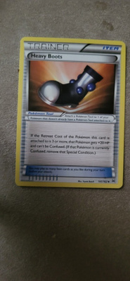 Heavy Boots 141/162 - Pokemon X&Y BREAKthrough card