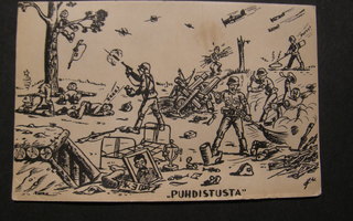 Signeerattu -41   SOTILAS kortti / Puhdistusta * ei kulk