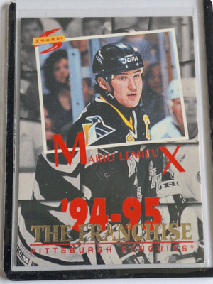 1994-95 Score The Franchise Mario Lemieux #TF18