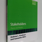 Andrew L. Friedman : Stakeholders : theory and practice - pikkukuva 1