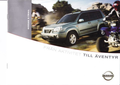 Nissan X-Trail -esite, 2002